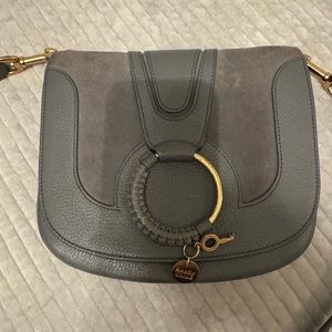 See by Chloe- Leather and Suede Crossbody bag